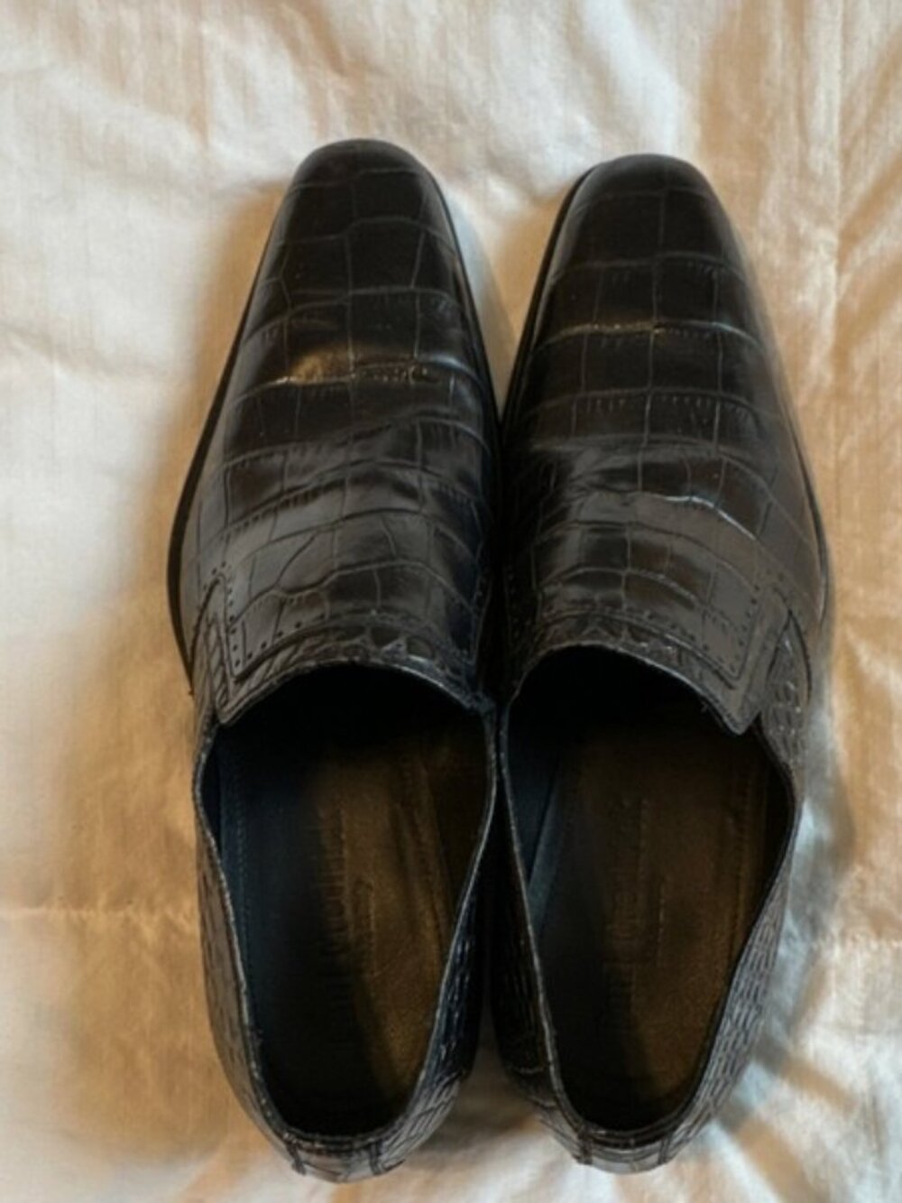 Paul Fredrick Leather Men's Handmade Dress Loafers Size 9 (EU 42)